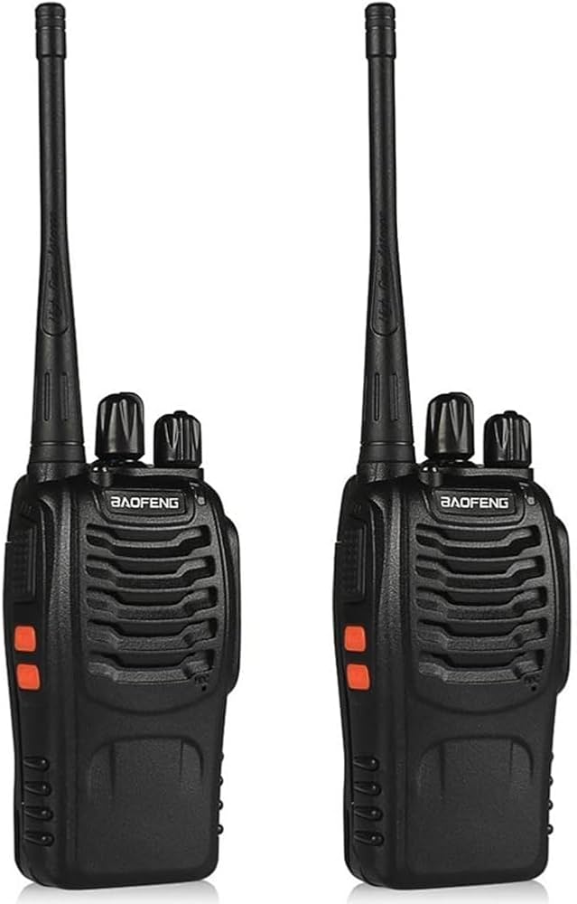 مجموعة جهازي اتصال لاسلكي 888S بدون ترخيص