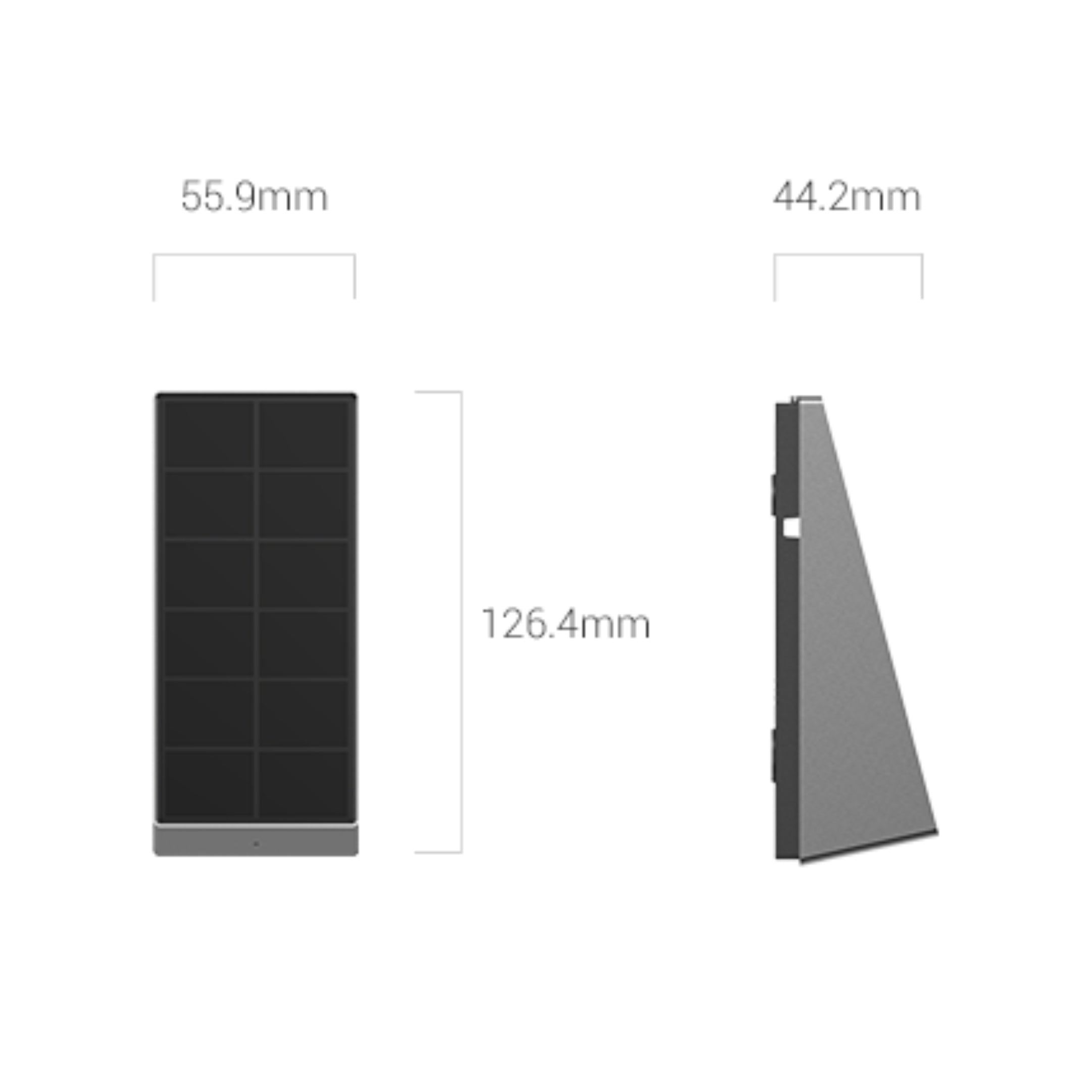 EZVIZ EP7 Smart Video Door Intercom – 2K Camera, Solar Panel | SkiTeck Dubai