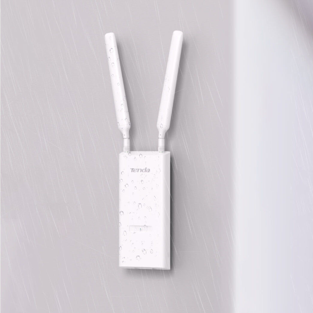 Tenda OAP1200 AC1200 Outdoor Dual-Band WiFi Access Point | PoE+ | IP65 | Gigabit | Skiteck Dubai