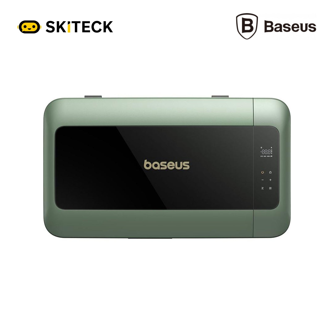 Baseus 26.1L Portable Car Fridge Freezer – Compressor Cooler, App-Controlled, Fast Cooling -20°C | 12/24V Energy Efficient | SkiTeck UAE