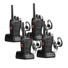 888S License-Free Walkie Talkie - 4-Piece Set