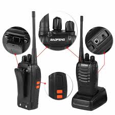 Boafeng 888S License-Free Walkie Talkie - 4-Piece Set