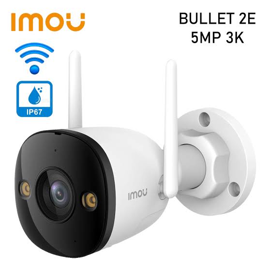 Imou Bullet 2E 5MP (3K) Outdoor Camera | Skiteck Dubai