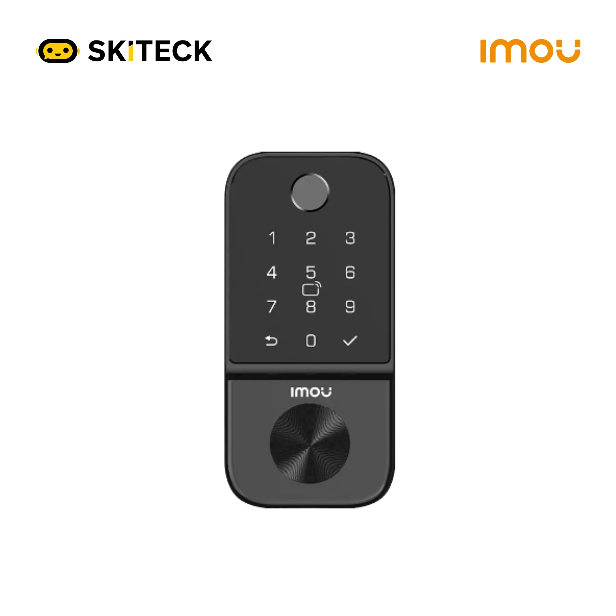 Imou Cubo 1 Smart Lock – Wi-Fi, 3D Fingerprint, Works with Alexa, Google, Siri & Alice | 12-Month Battery | Skiteck Dubai