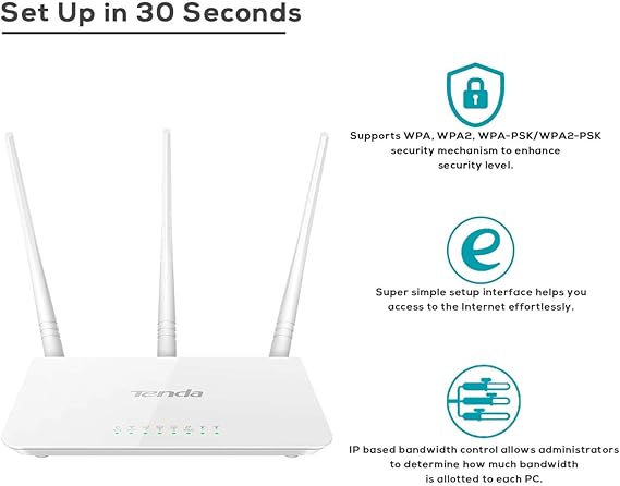 Tenda F3 300Mbps Wireless Router