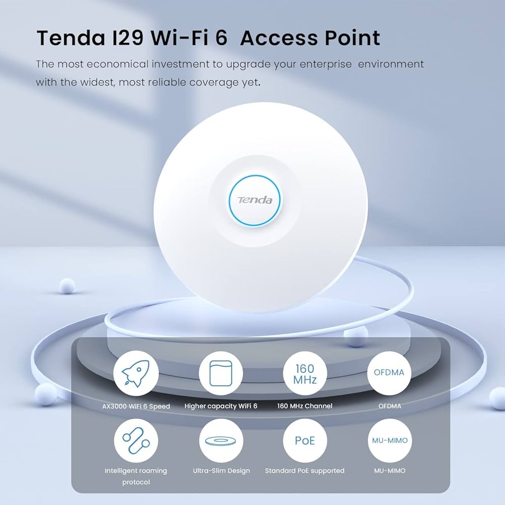 I29 AX3000 Wi-Fi6 Long-Range Access Point