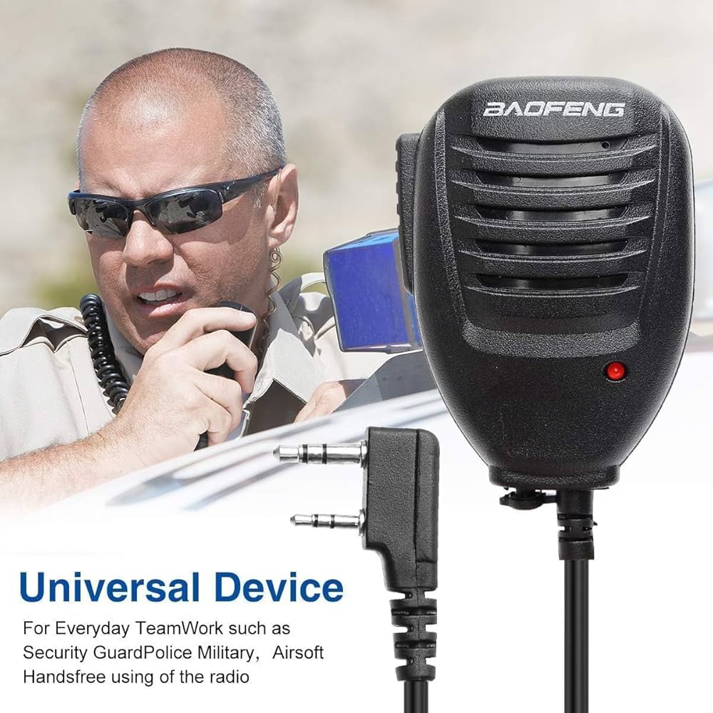 Microphone Walkie Talkie Speaker Mic