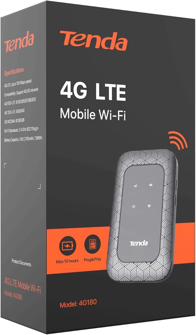 4G180 Portable 3G/4G LTE Router